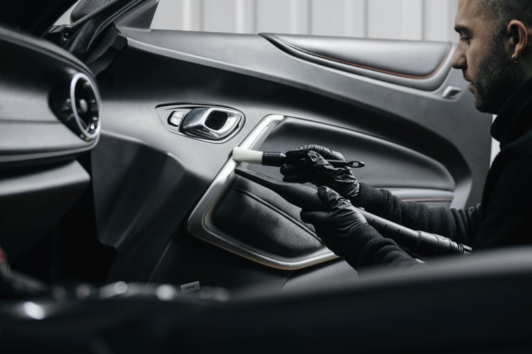 Basic interior car detailing Calgary — clean vehicle interior